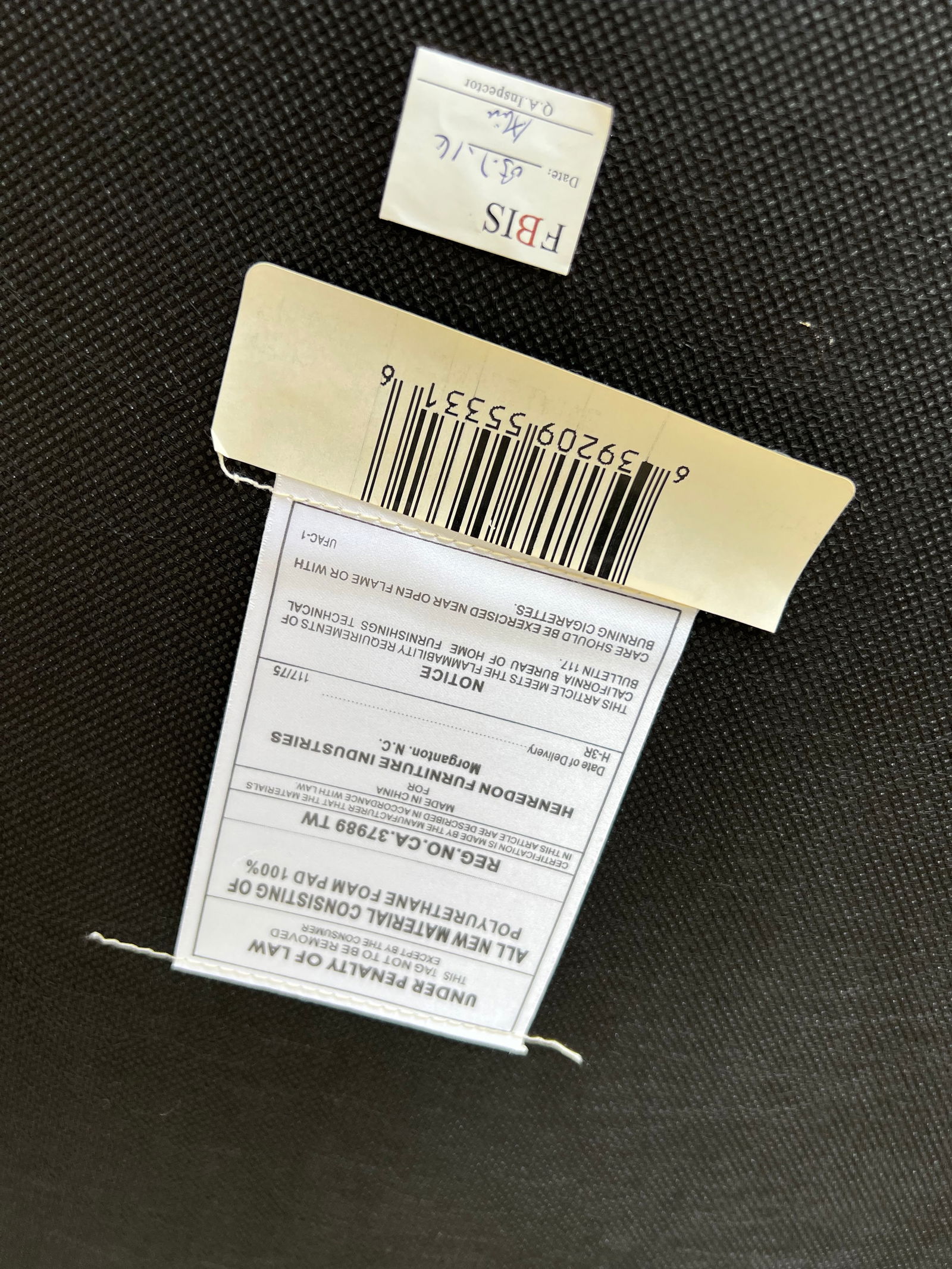 Set of 6 Henredon Ralph Lauren Dining Room Chairs Sleek Modern Black Cream - 11