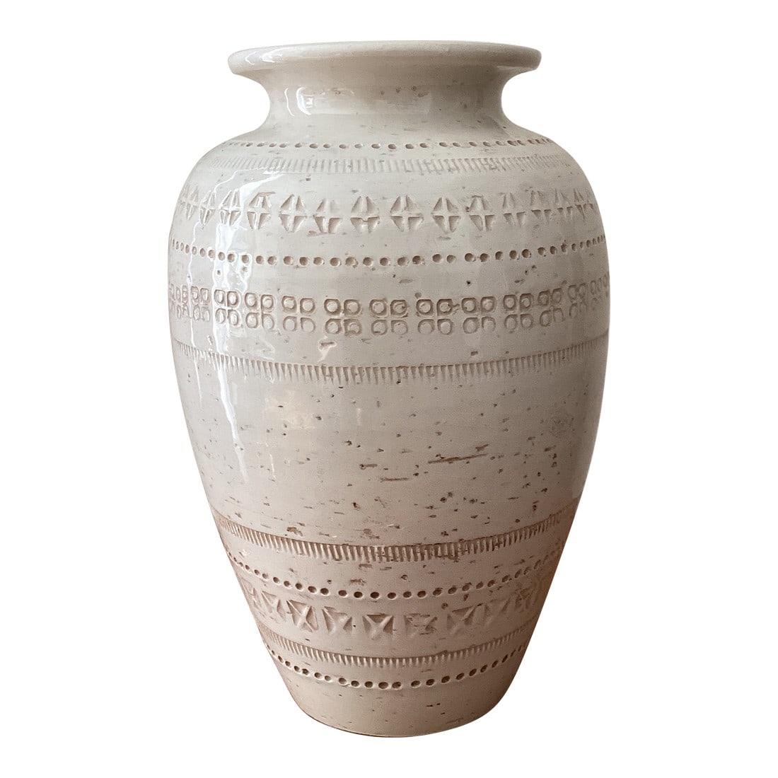 Vintage Mid Century Modern Bitossi Pottery Vase Italy (1 of 12)