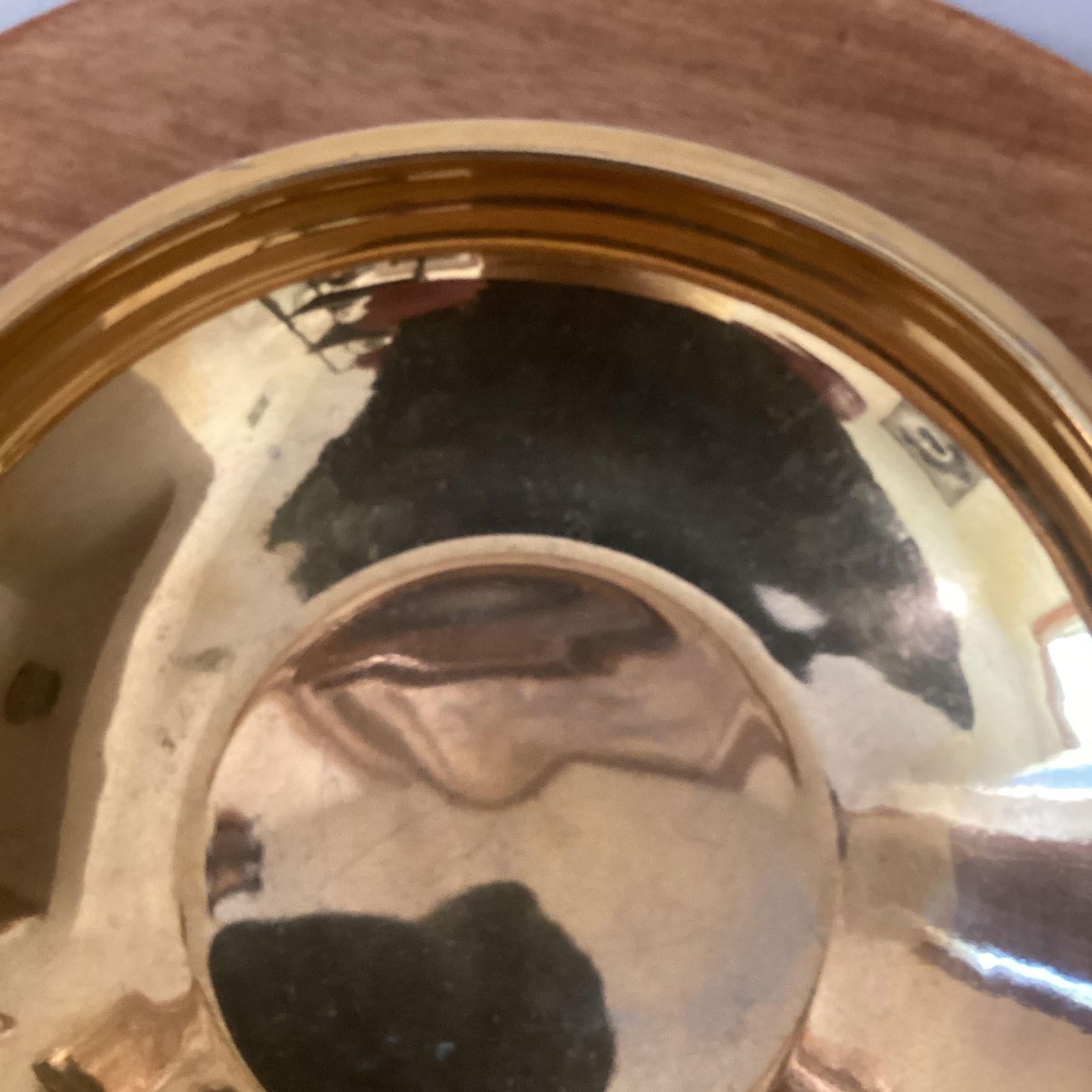 Vintage Gilded With 24k Gold Porcelain Bowl/Centerpiece France - 3