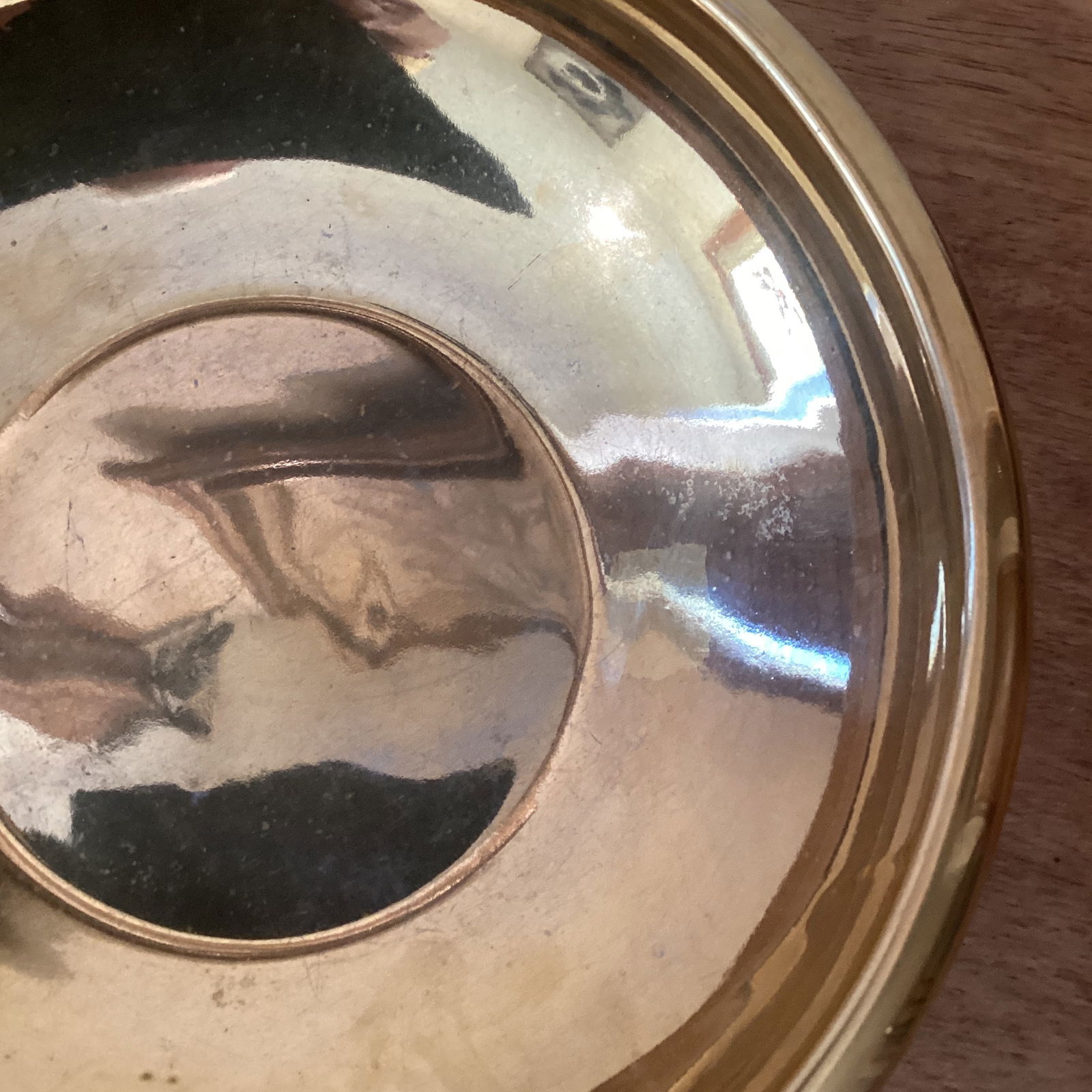 Vintage Gilded With 24k Gold Porcelain Bowl/Centerpiece France - 5