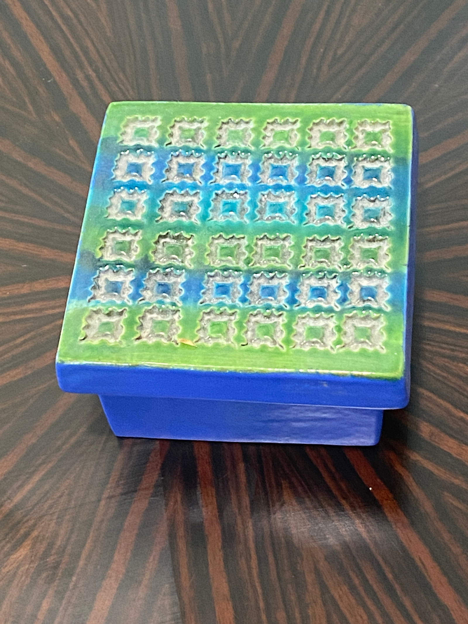 Ceramic Box by Aldo Londi for Bitossi, Italy Circa 1960s - 3