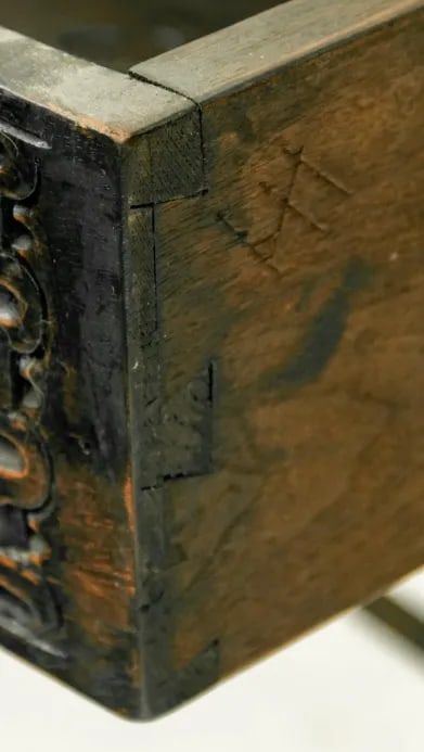 Renaissance Wood and Wrought Iron Trestle Table - 6