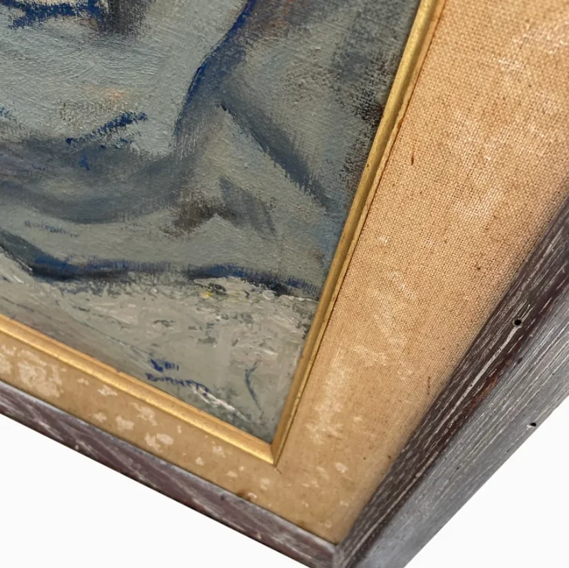 Martha Moore Burnett Still Life Painting, Oil on Canvas, Framed - 6