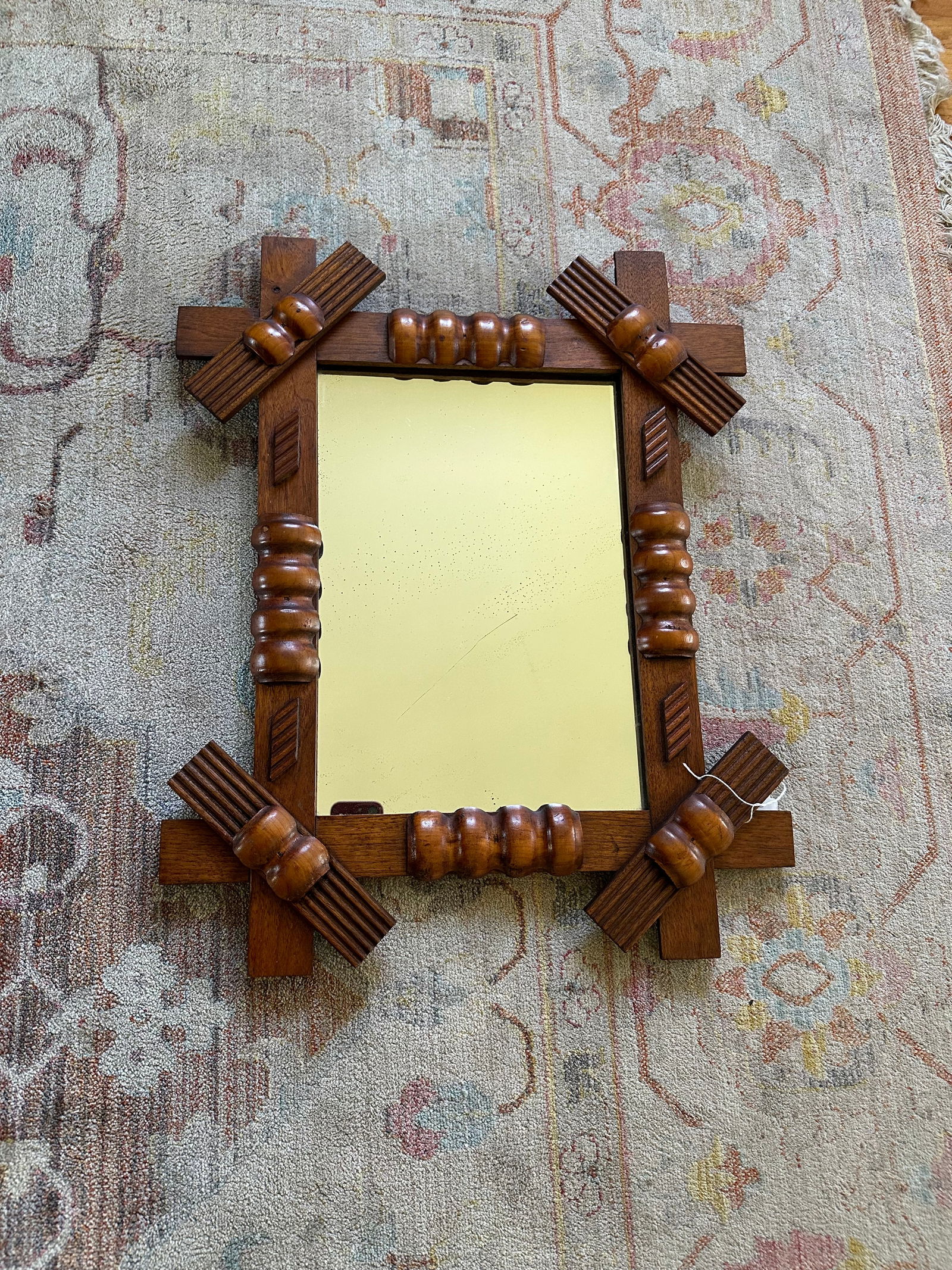 Early 20th Century English Arts and Crafts Mirror - 2