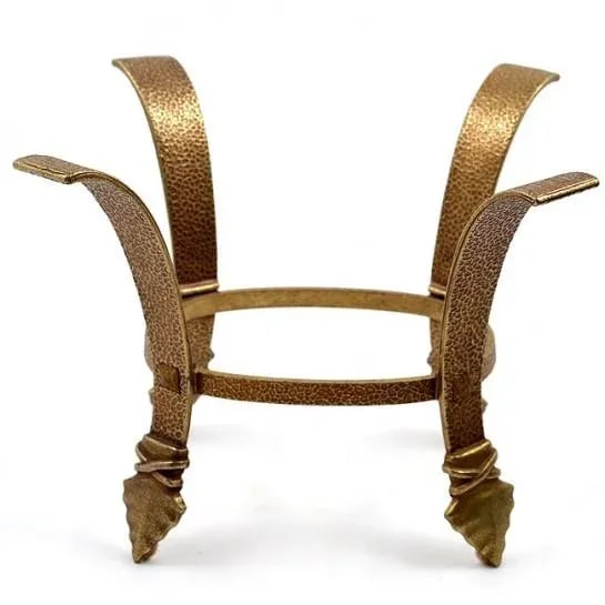 American Porcelain Vase Arrow Shaped, Signed M. Chin - 5