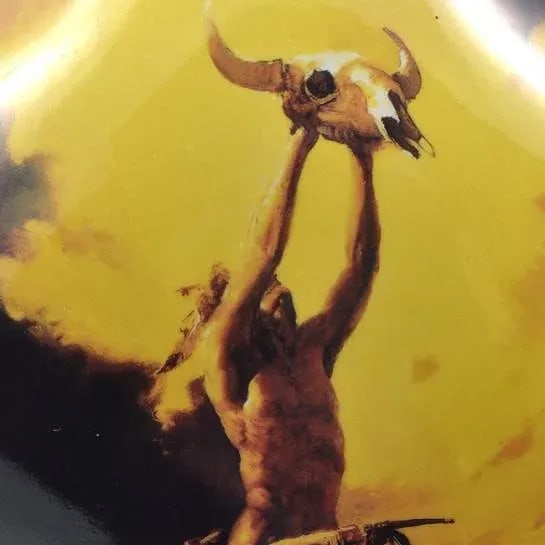 American Porcelain Vase Arrow Shaped, Signed M. Chin - 9