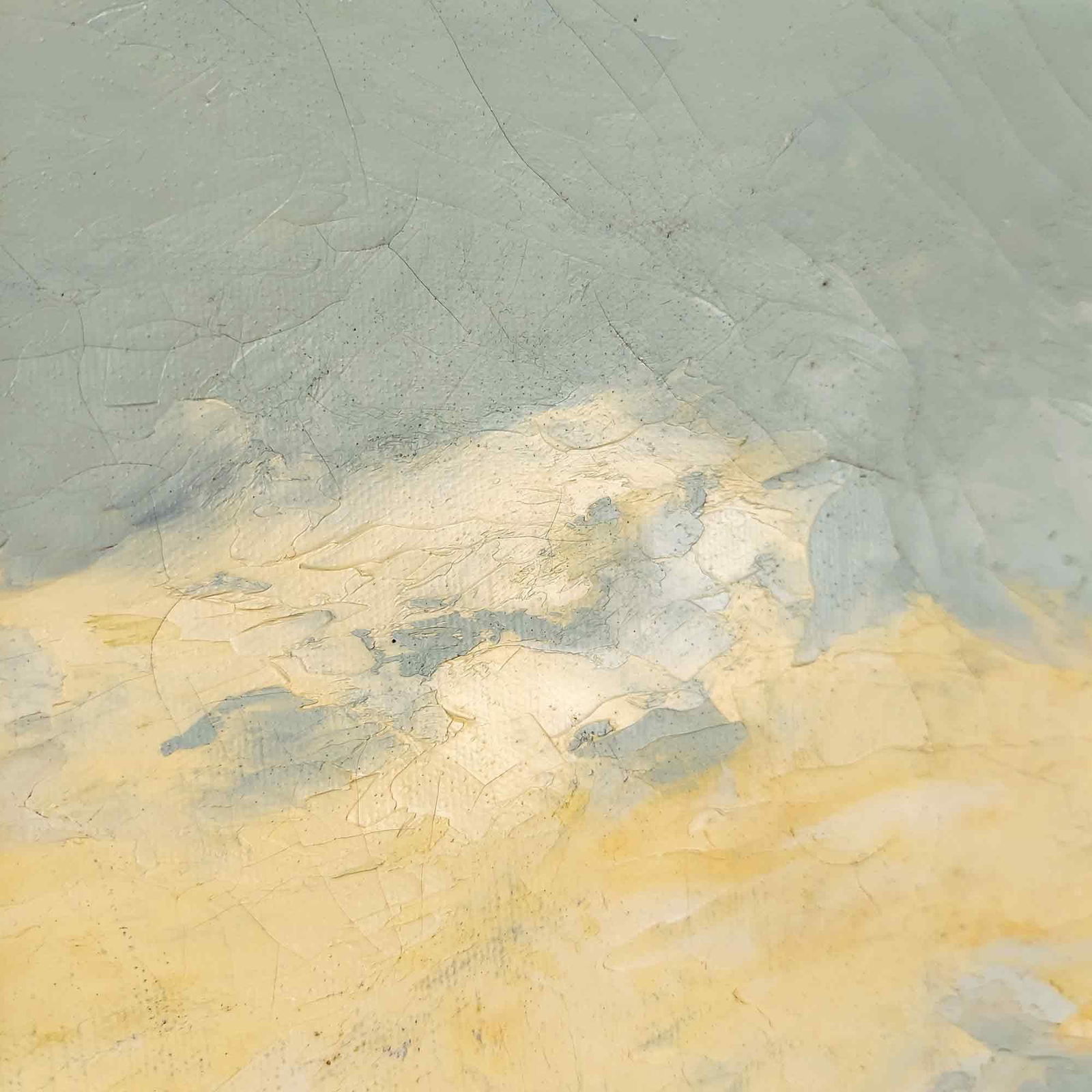 Mid 20th Century Vintage Painting Countryside Landscape Farm Barn Large Signed - 12