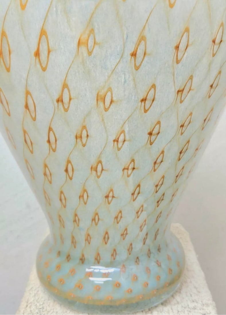 1960s Italian Glass Vase Attributed to Barovier E Toso - 3