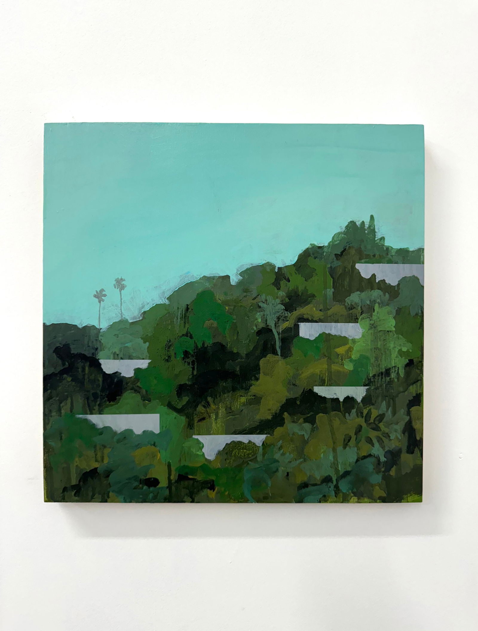 Hyperion Study Acrylic Painting on Wood Panel by Bret Hansen - 3