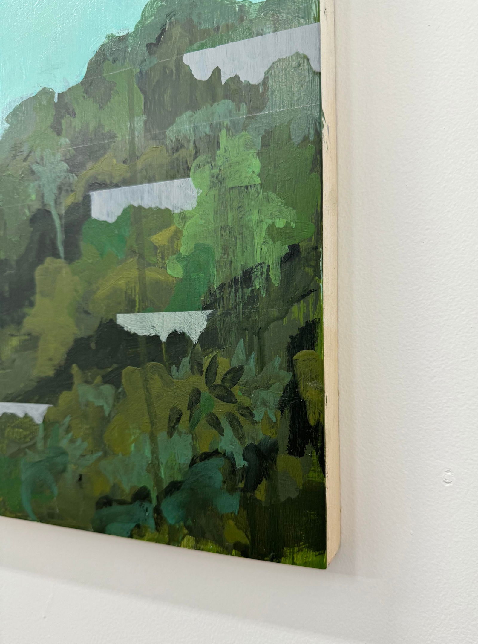 Hyperion Study Acrylic Painting on Wood Panel by Bret Hansen - 6