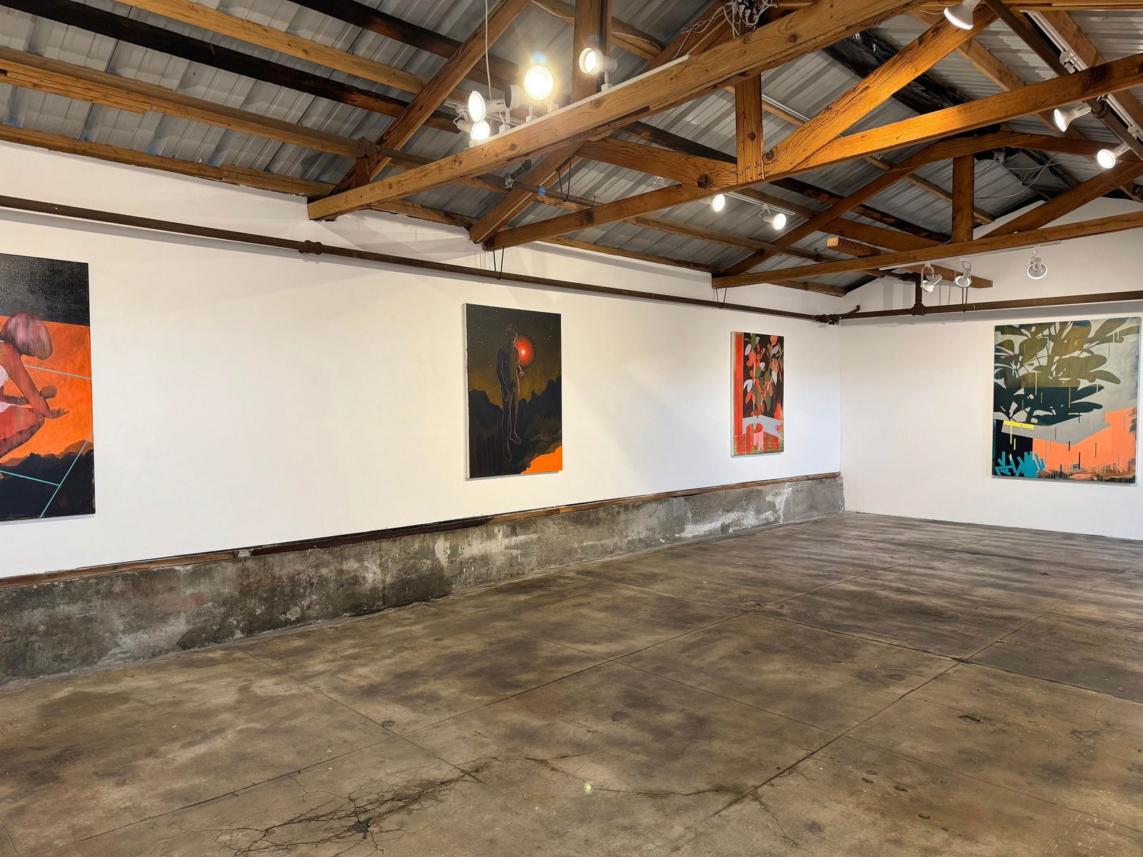 Hyperion Study Acrylic Painting on Wood Panel by Bret Hansen - 9