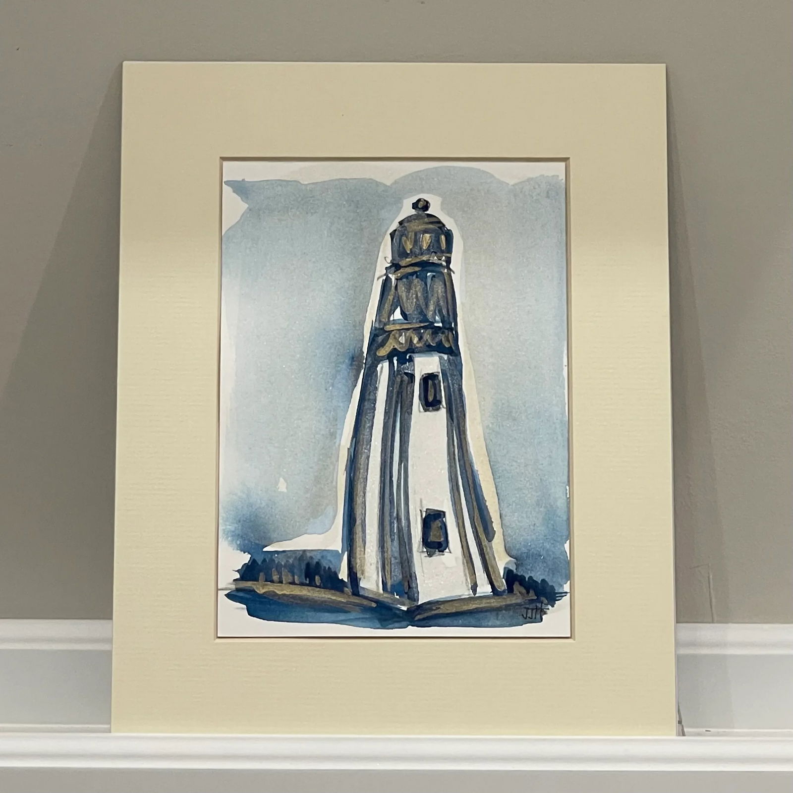 Gallery Wall Collection of Coastal Watercolors by JJHogan | Set of 4 - 3