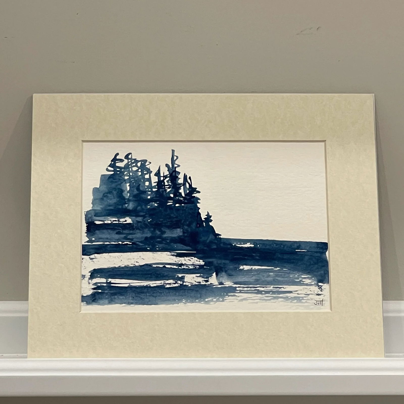 Gallery Wall Collection of Coastal Watercolors by JJHogan | Set of 4 - 4