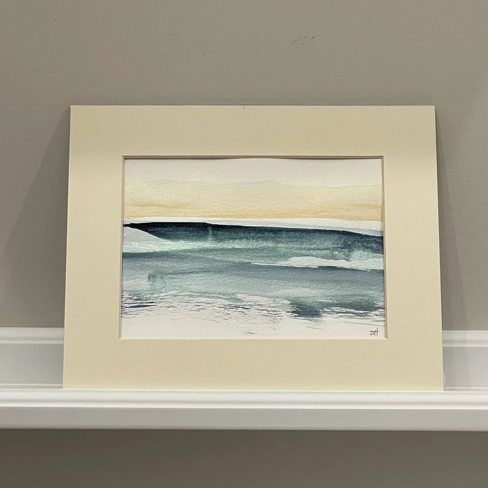 Gallery Wall Collection of Coastal Watercolors by JJHogan | Set of 4 - 5
