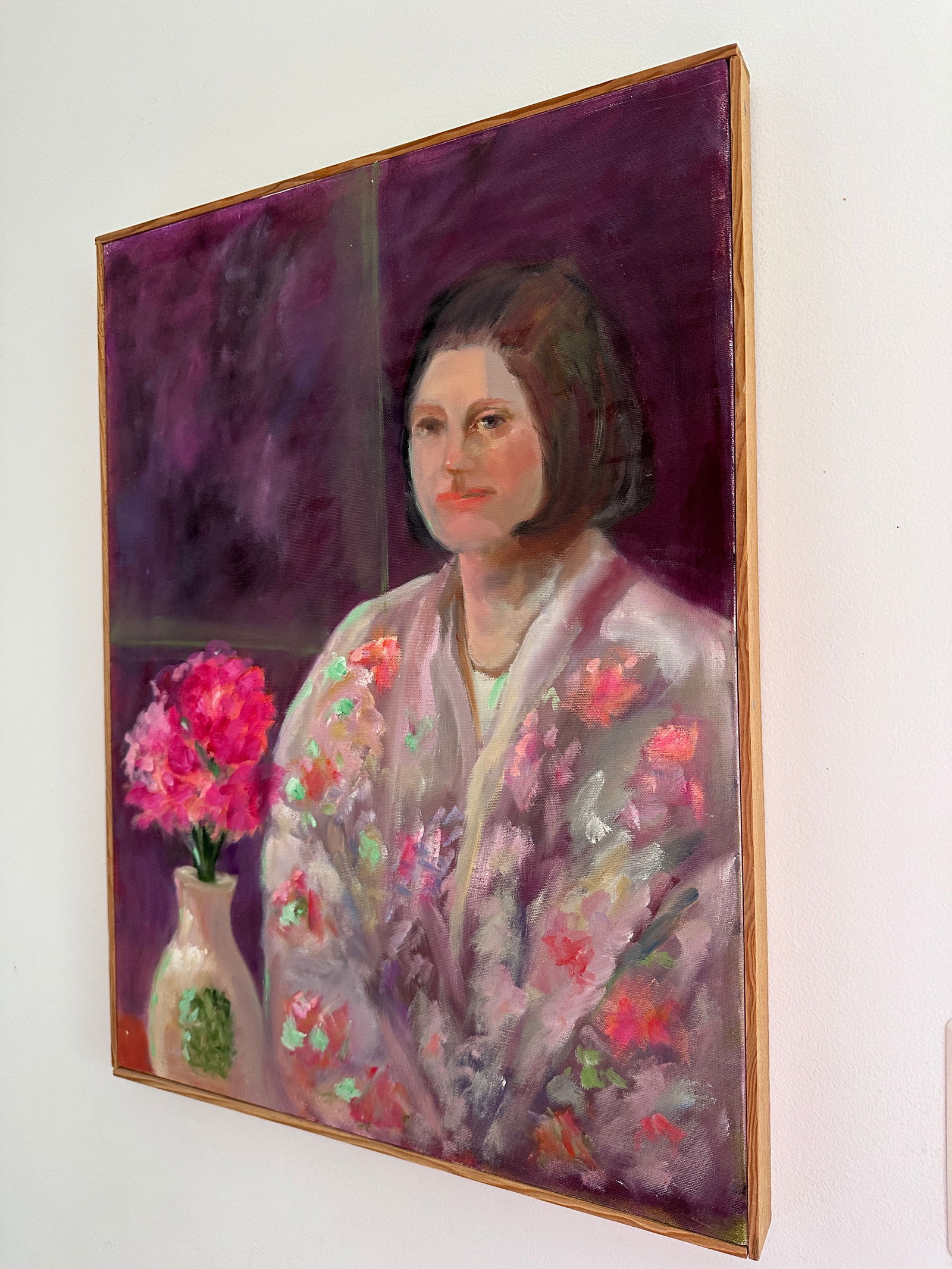 Vintage Mid 20th Century Original Female Portrait - 6