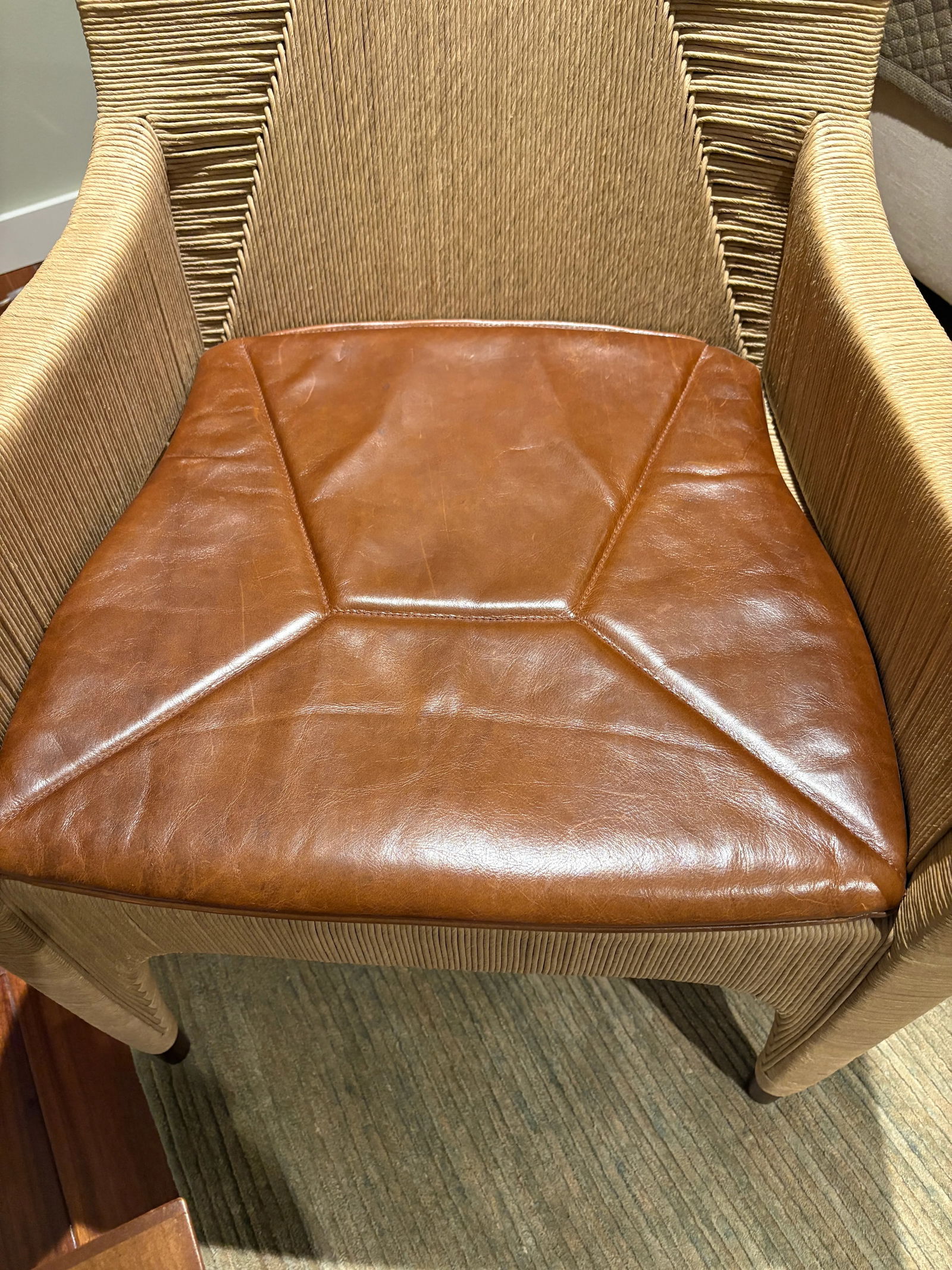 Bill Sofield for McGuire Cocoon Chair - 7