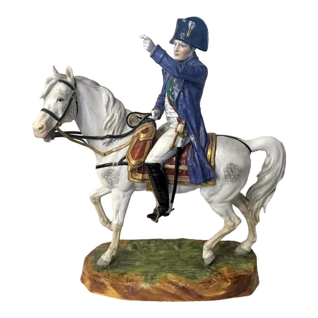 Early 20th Century Capodimonte Napoleon Figurine (1 of 9)