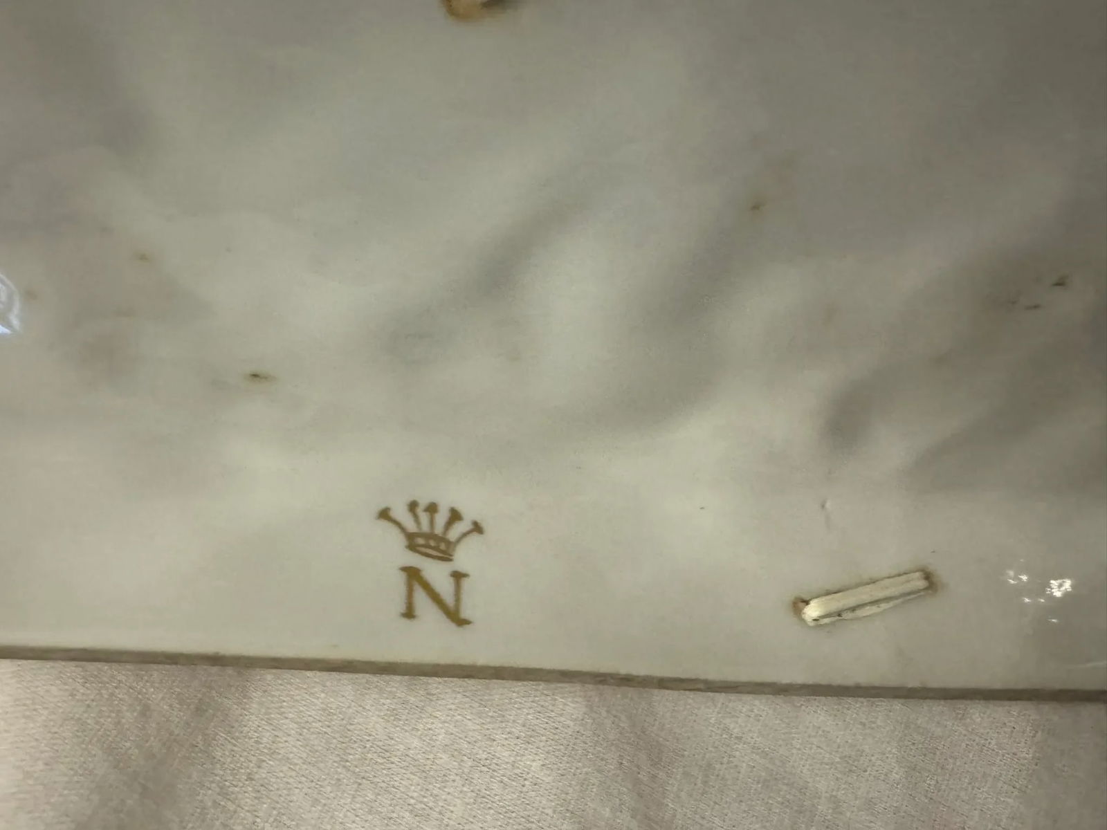 Early 20th Century Capodimonte Napoleon Figurine - 9