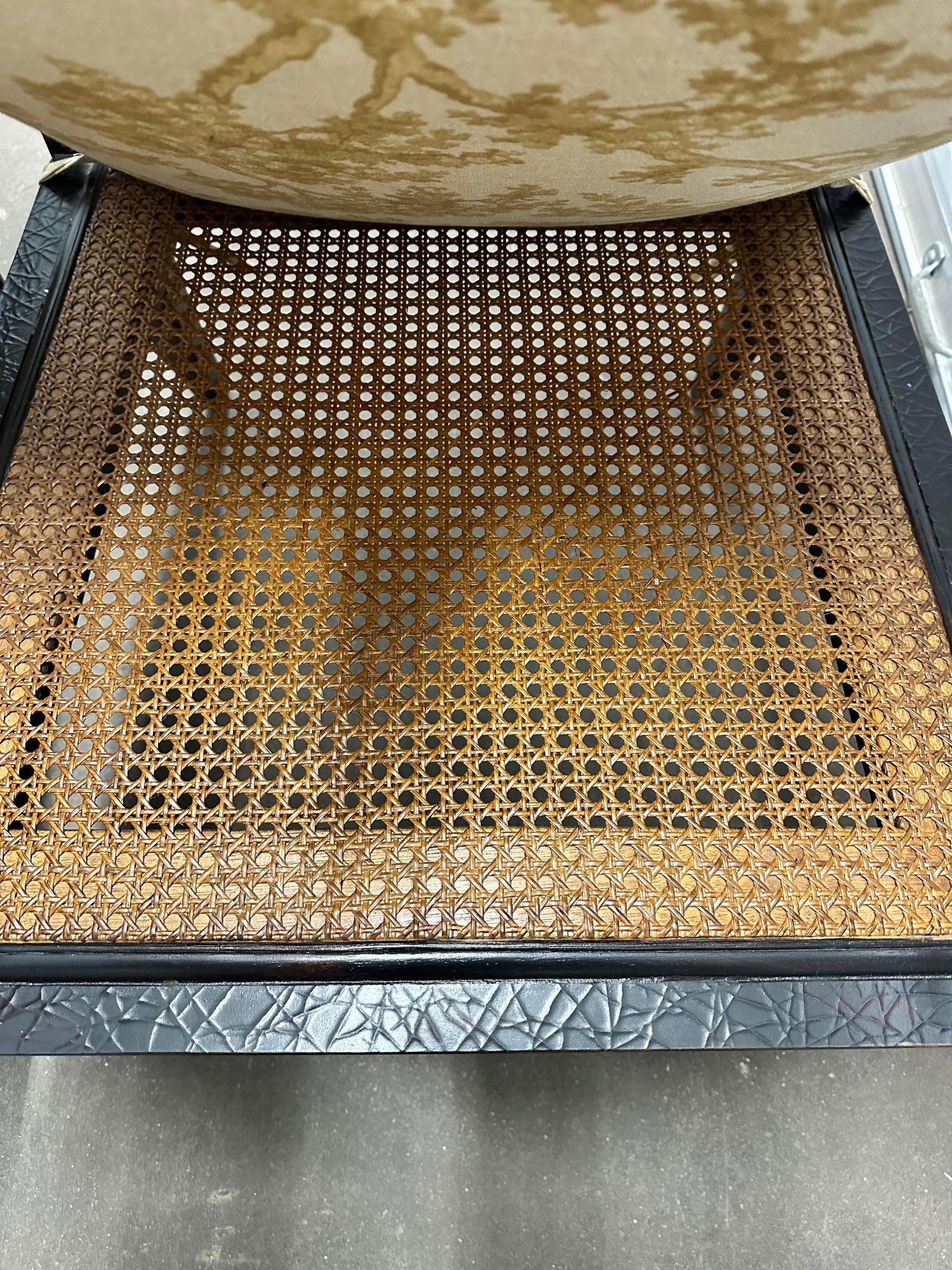 Pair of Baker Furniture Milling Road Collection Double Cane Armchairs - 10