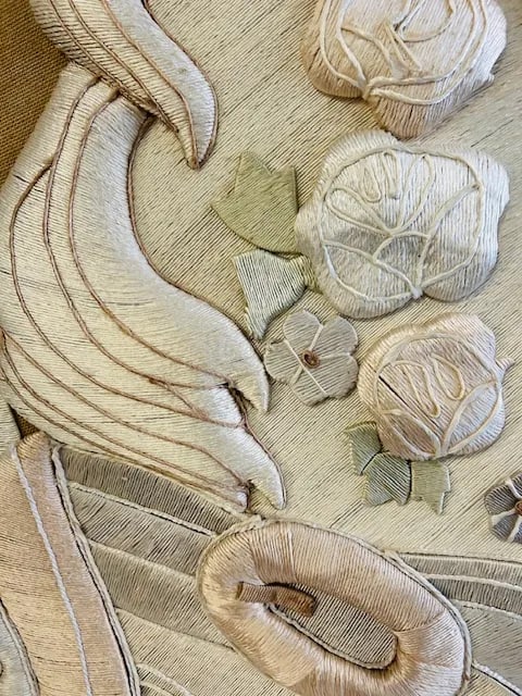 Large Don Freedman "Elegance" Carousel Horse Tapestry Wall Art Hanging Fabric Art, 1970s - 11