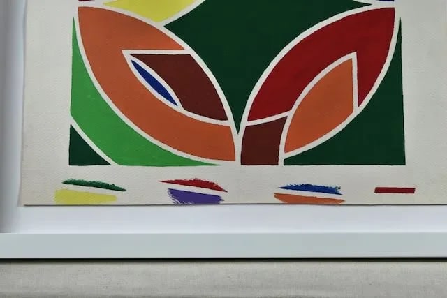 After Frank Stella Lac Laronge Iv, 1969, Acrylic on Woven Paper, 2016 - 3