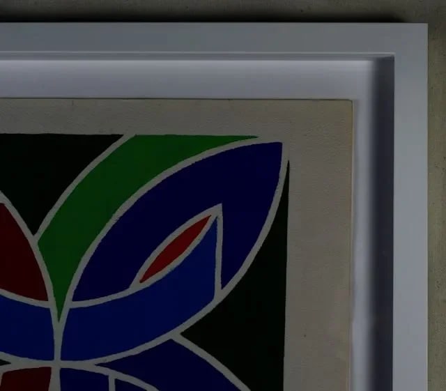 After Frank Stella Lac Laronge Iv, 1969, Acrylic on Woven Paper, 2016 - 4