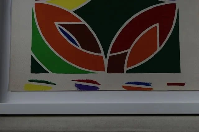 After Frank Stella Lac Laronge Iv, 1969, Acrylic on Woven Paper, 2016 - 5