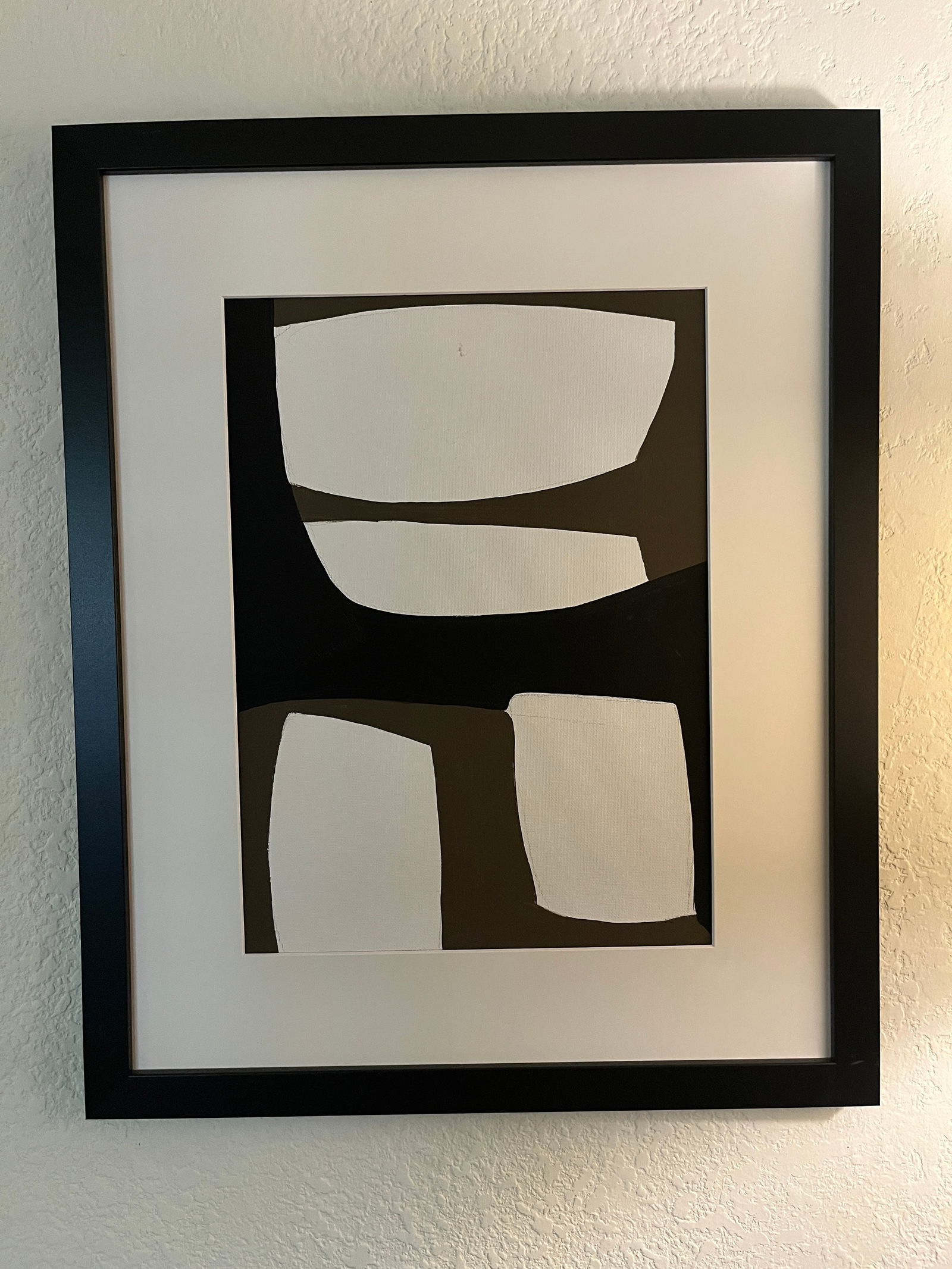 Monochromatic Composition I-IV, Framed Set of Four Paintings - 7