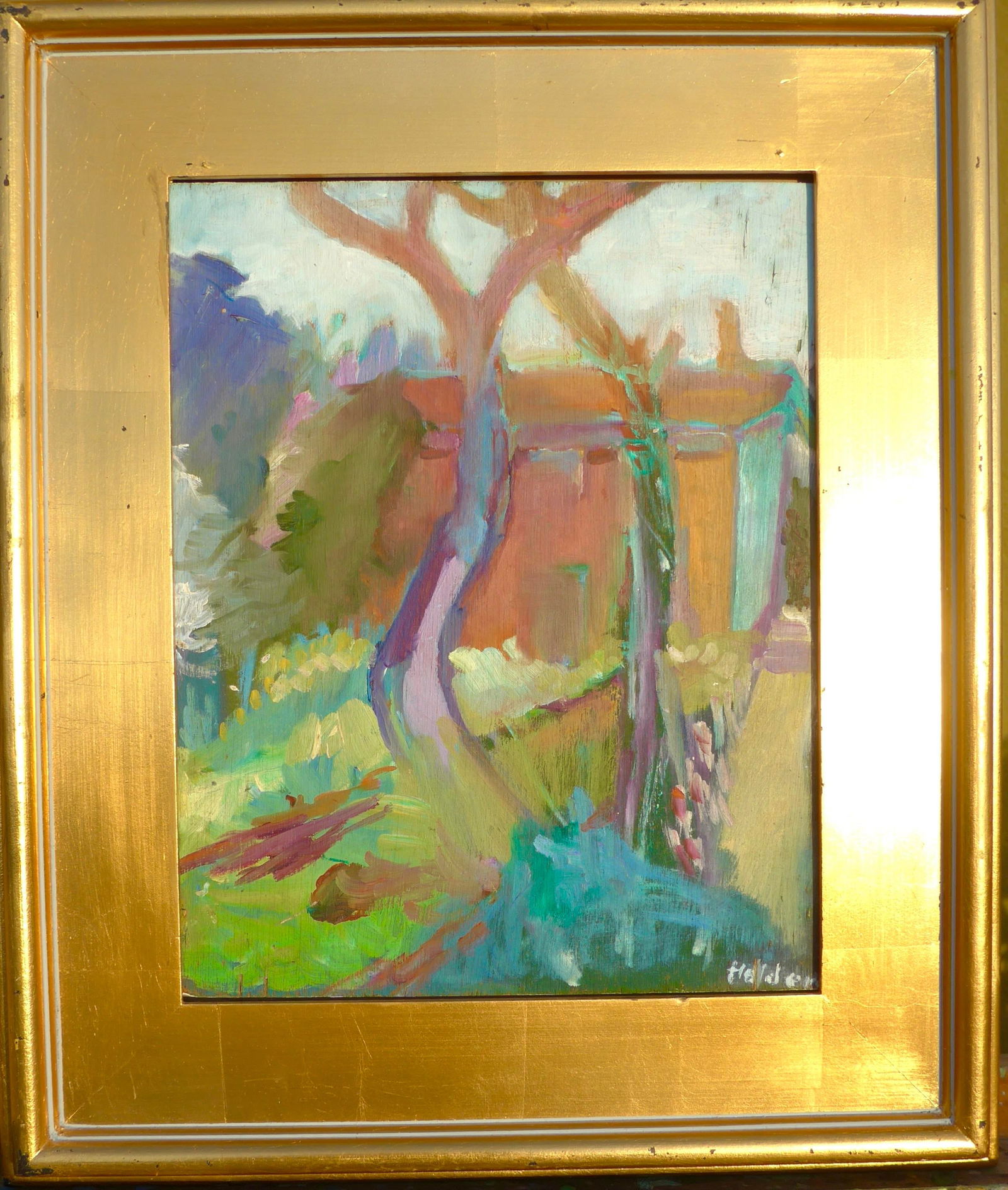 "French Garden" - Plein Air Oil Painting - 3