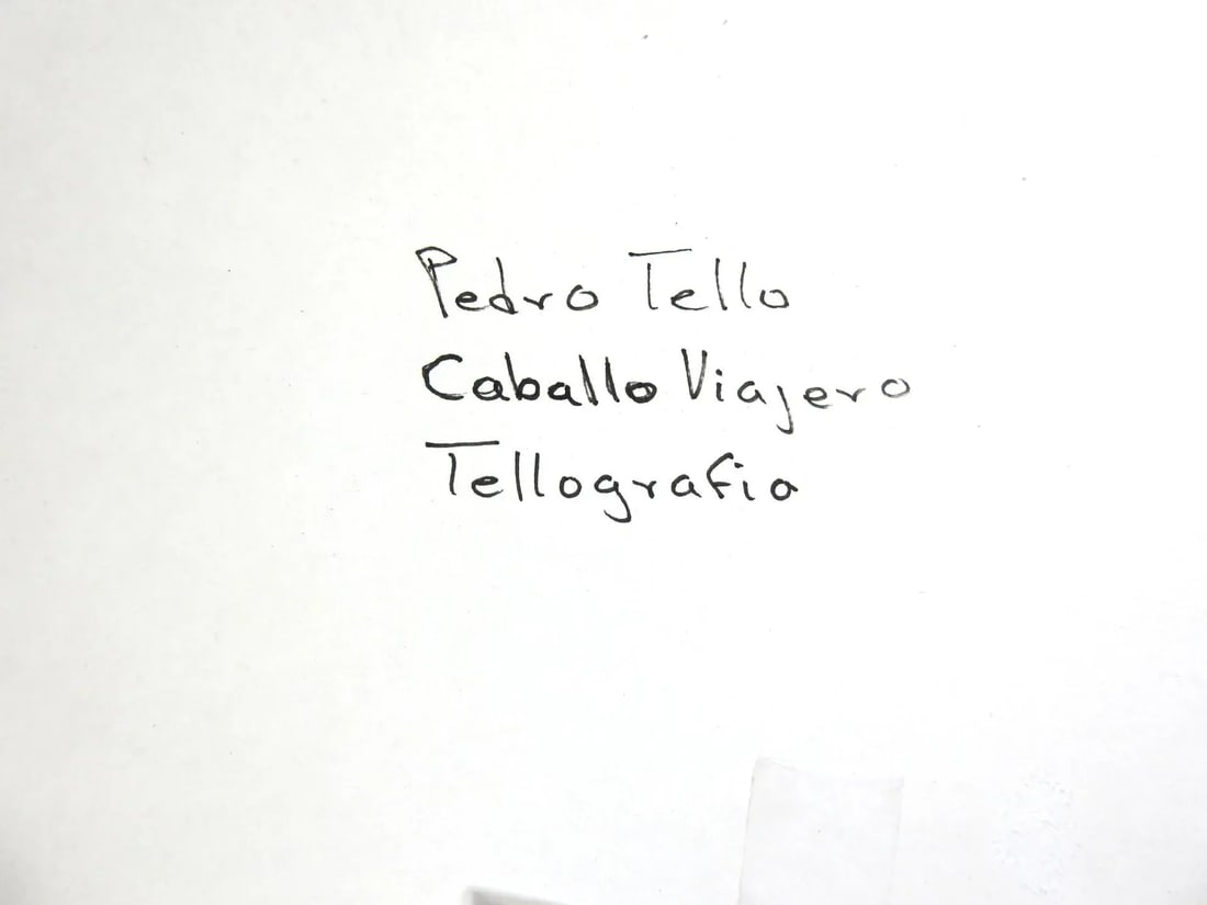 Original Surrealism Print by Pedro Tello Signed - 11