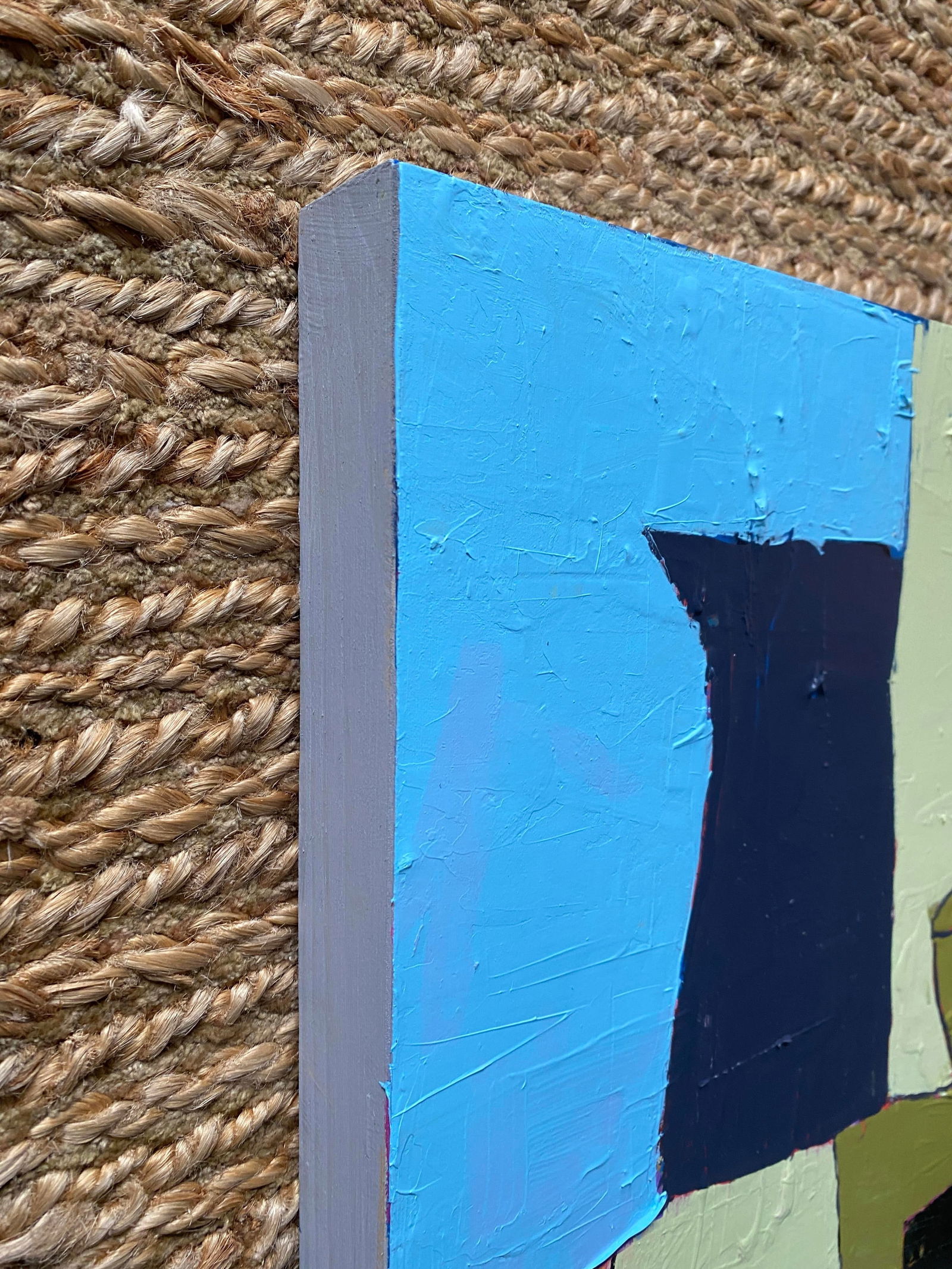 Sarah Trundle, Contemporary Abstract Still Life Painting, "Familiarities" - 4