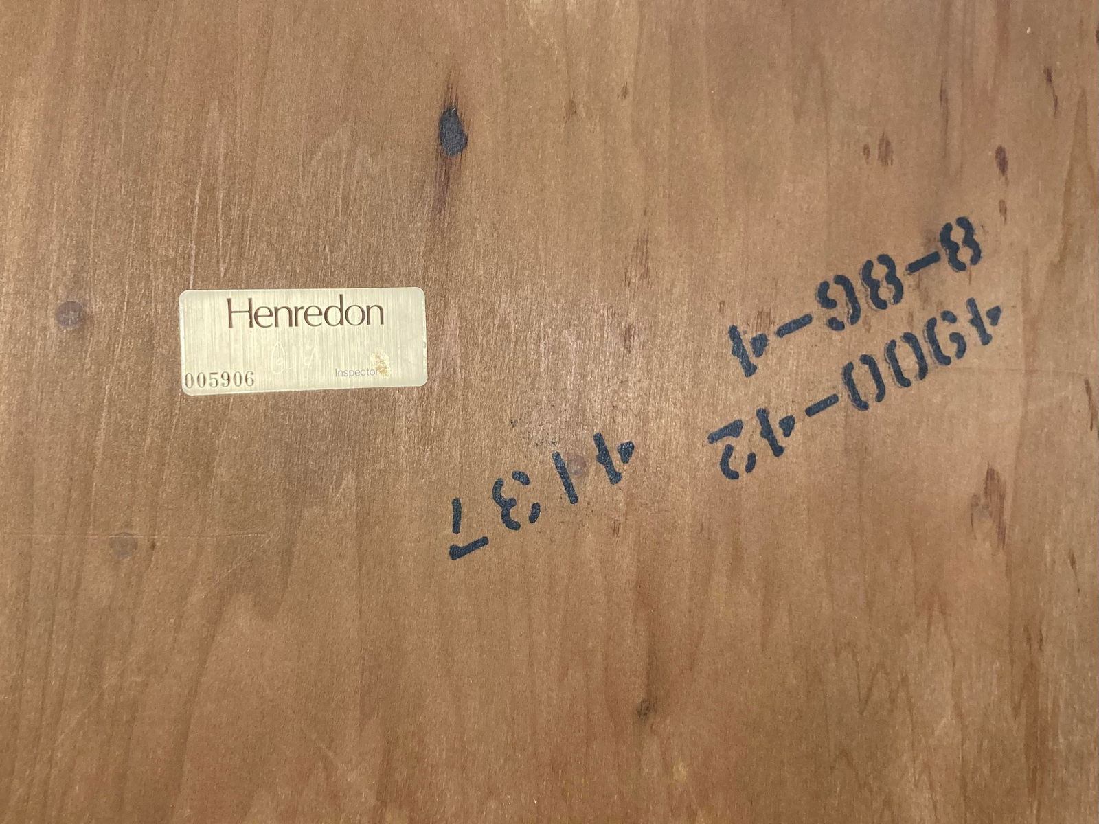 1980s Henredon Parsons Pencil Reed Side Table - 5