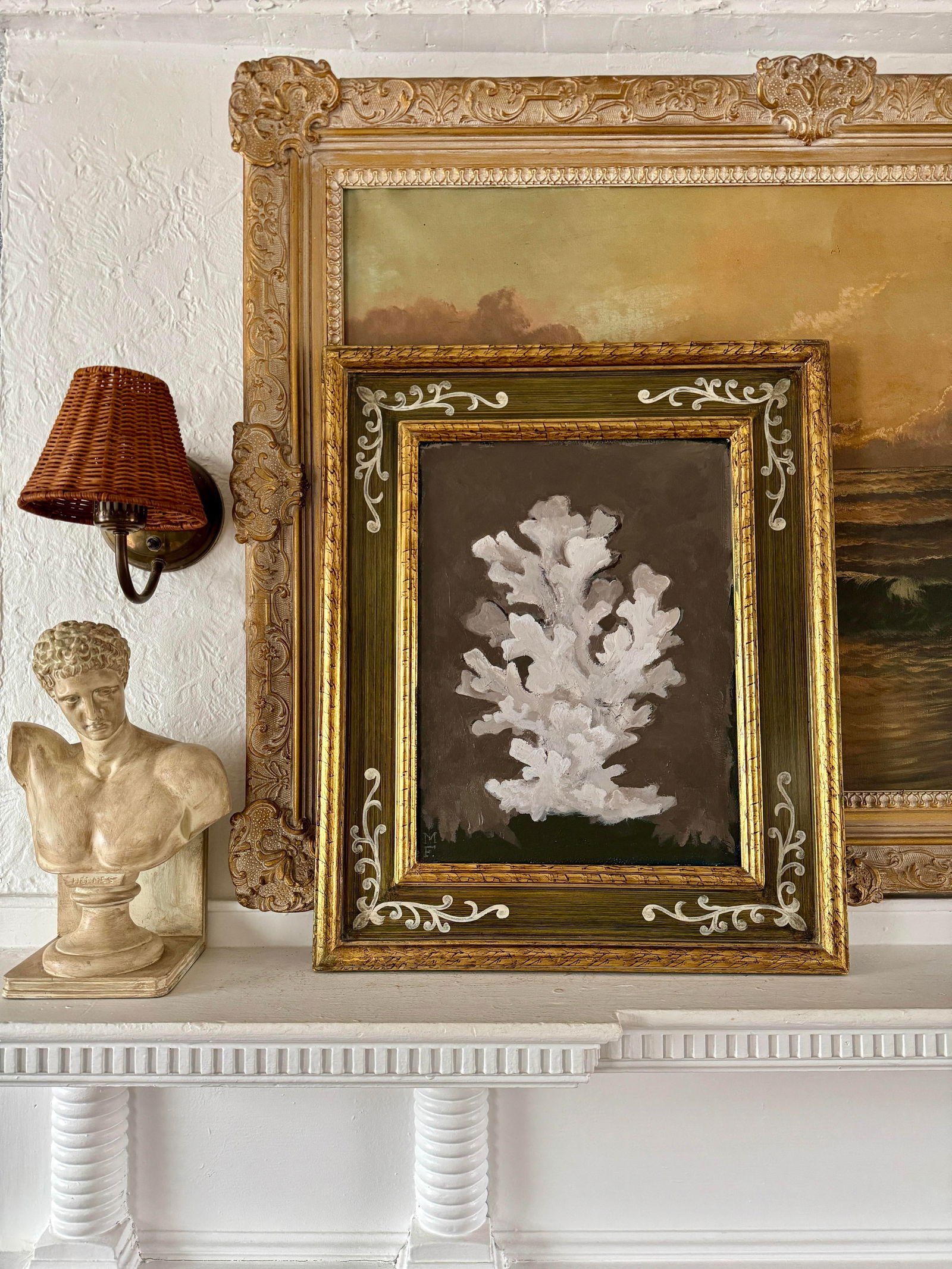 "˜West' - Original Coral Study by Memo Faraj - 2