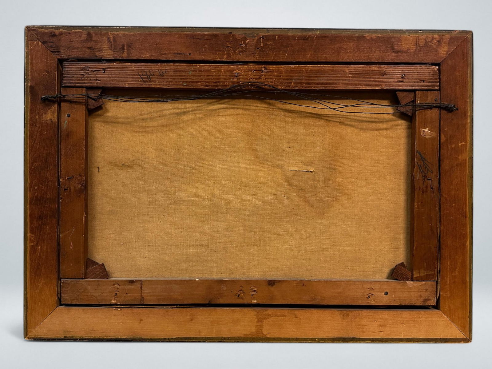 19th Century Continental School, Port Scene, Oil on Canvas, Signed Illegibly - 7