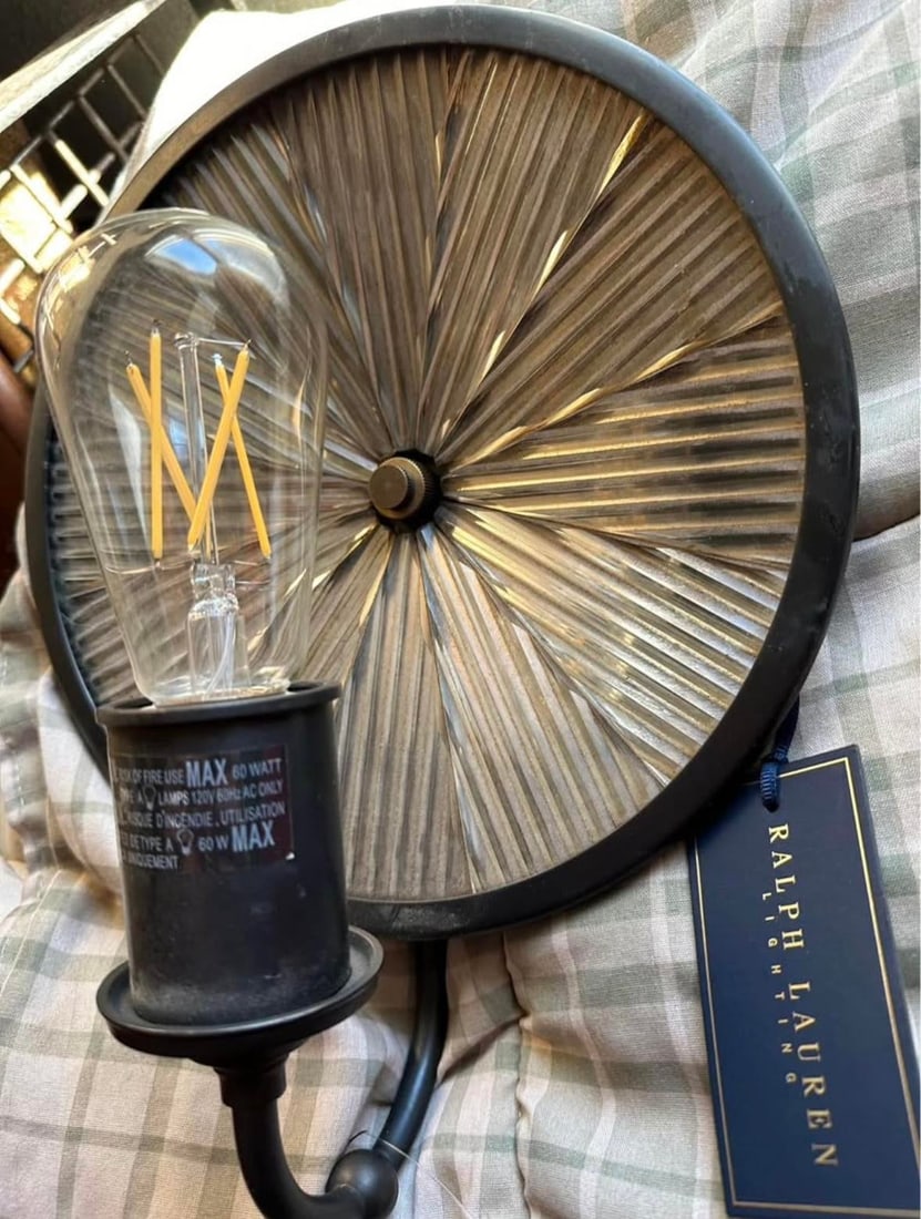 Ralph Lauren Rivington Round Sconce - 2