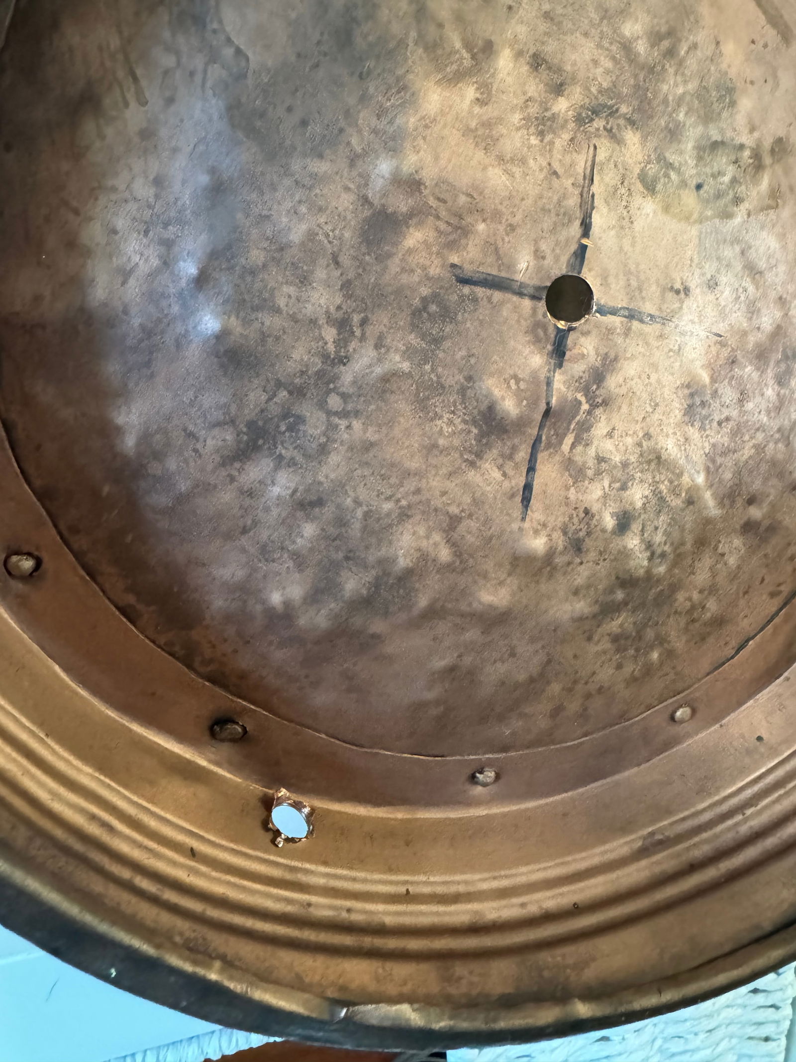 Mid 19th Century English Copper Large Antique Country House Victorian Era Coal Bin - 3