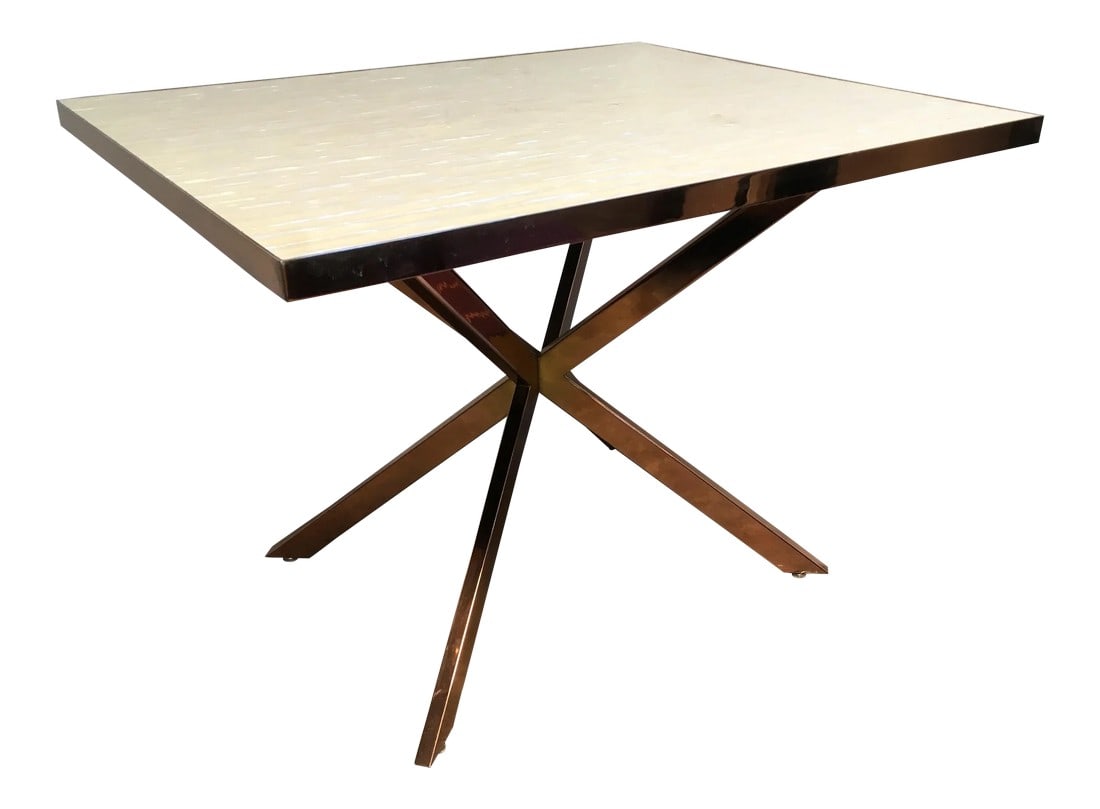 Postmodern Karl Springer Style Occasional Table (1 of 5)