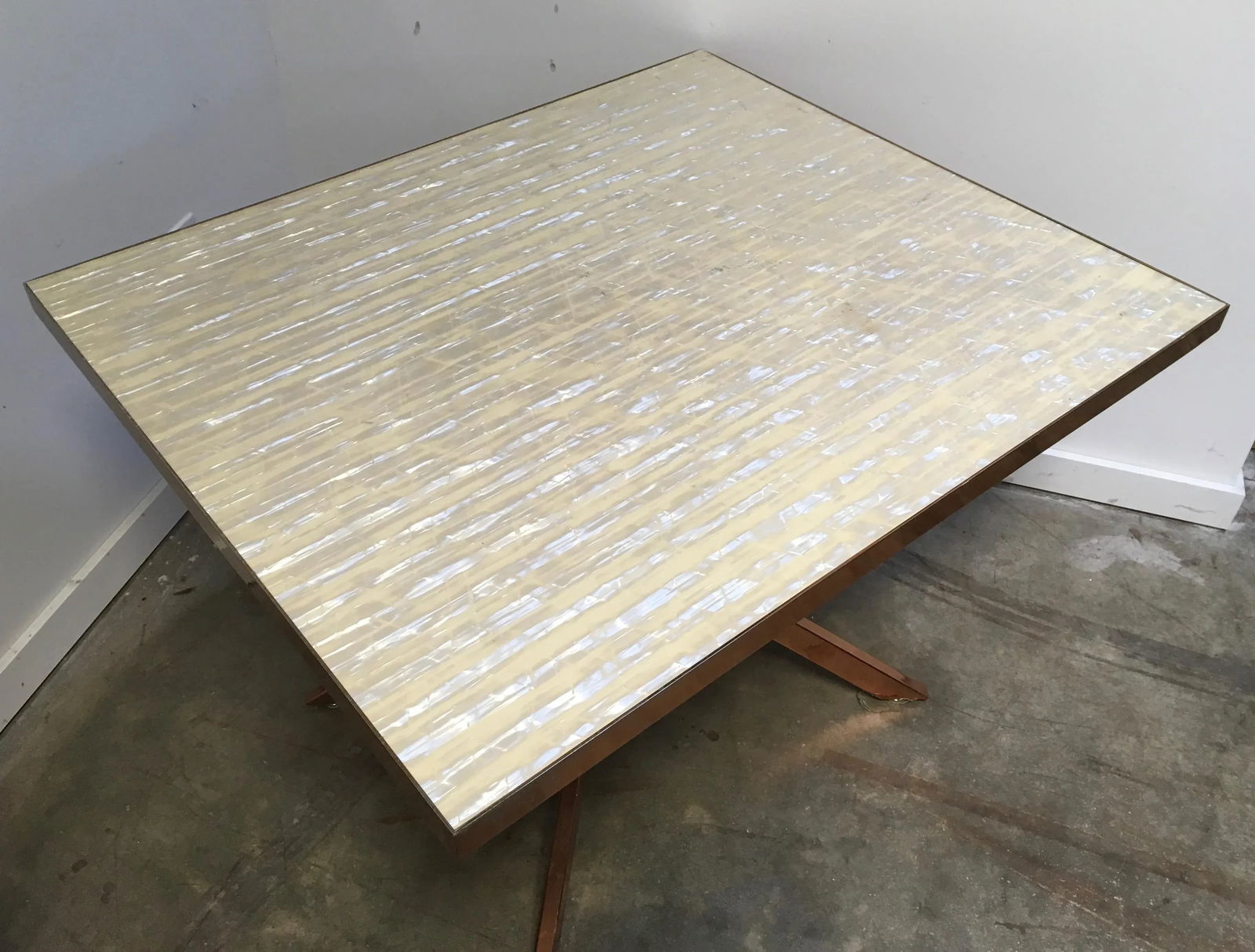 Postmodern Karl Springer Style Occasional Table - 3