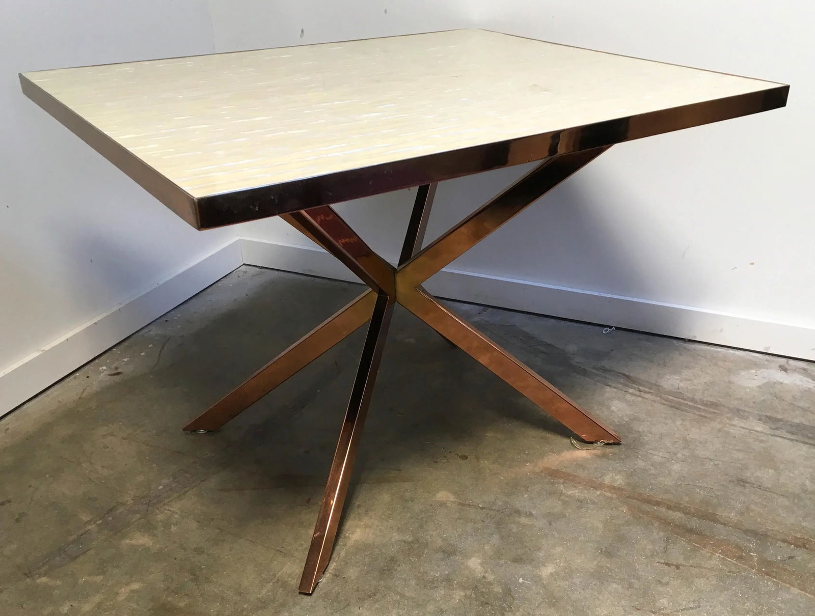 Postmodern Karl Springer Style Occasional Table - 5