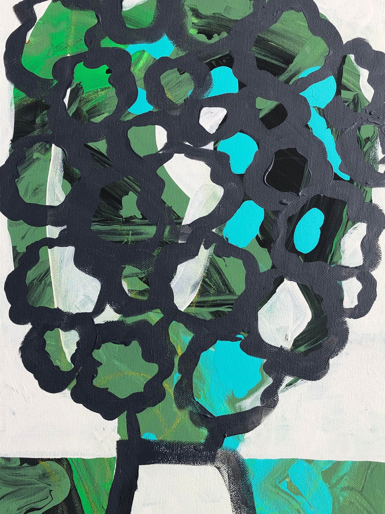 Modern Bouquet by Cassandra Auker, Acrylic on Canvas - 2