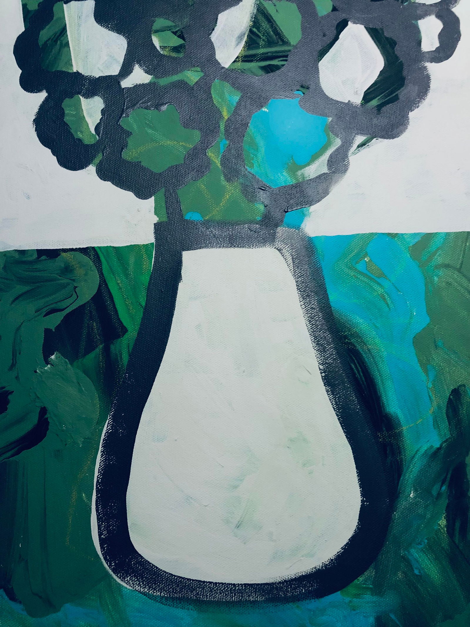 Modern Bouquet by Cassandra Auker, Acrylic on Canvas - 3