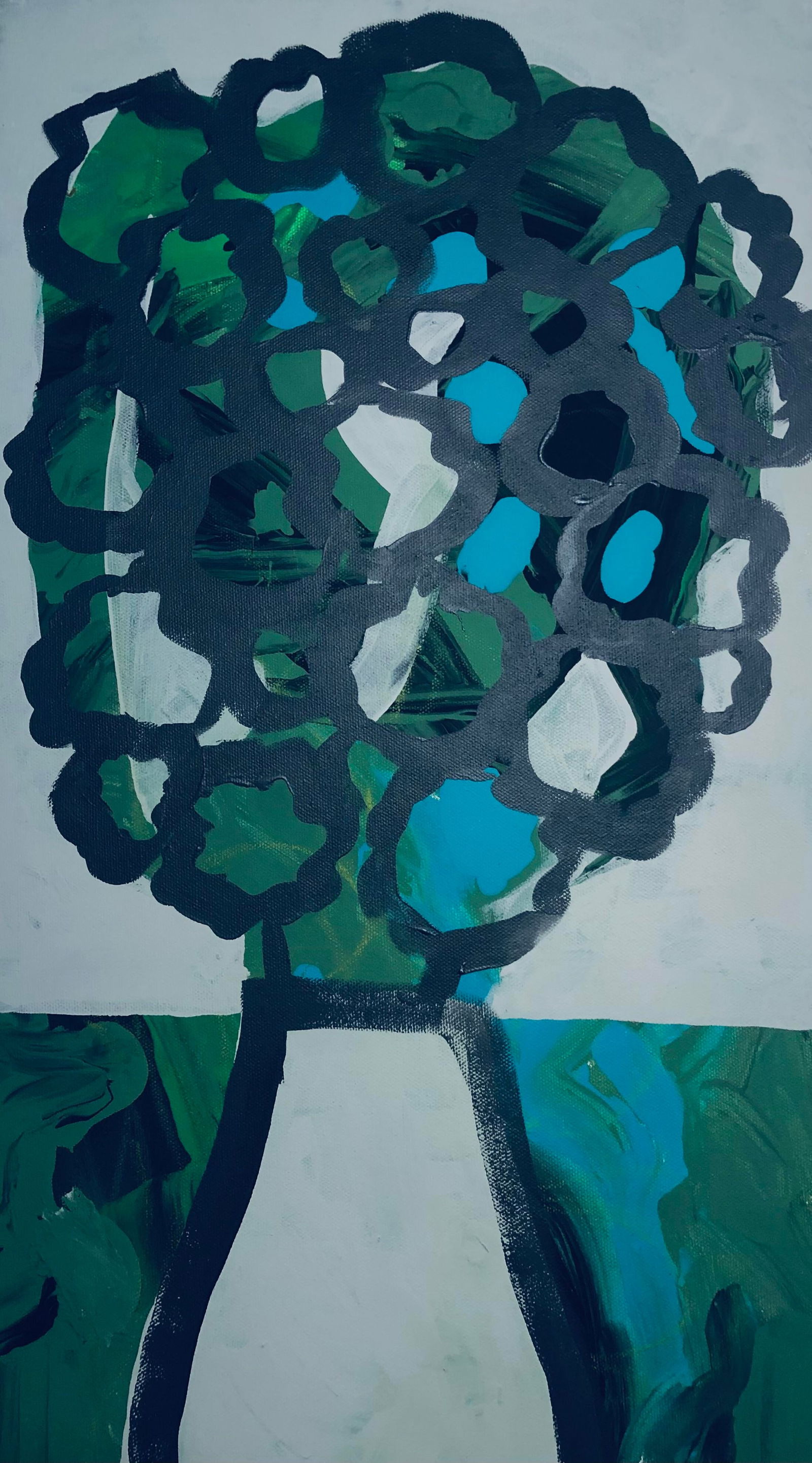 Modern Bouquet by Cassandra Auker, Acrylic on Canvas - 5