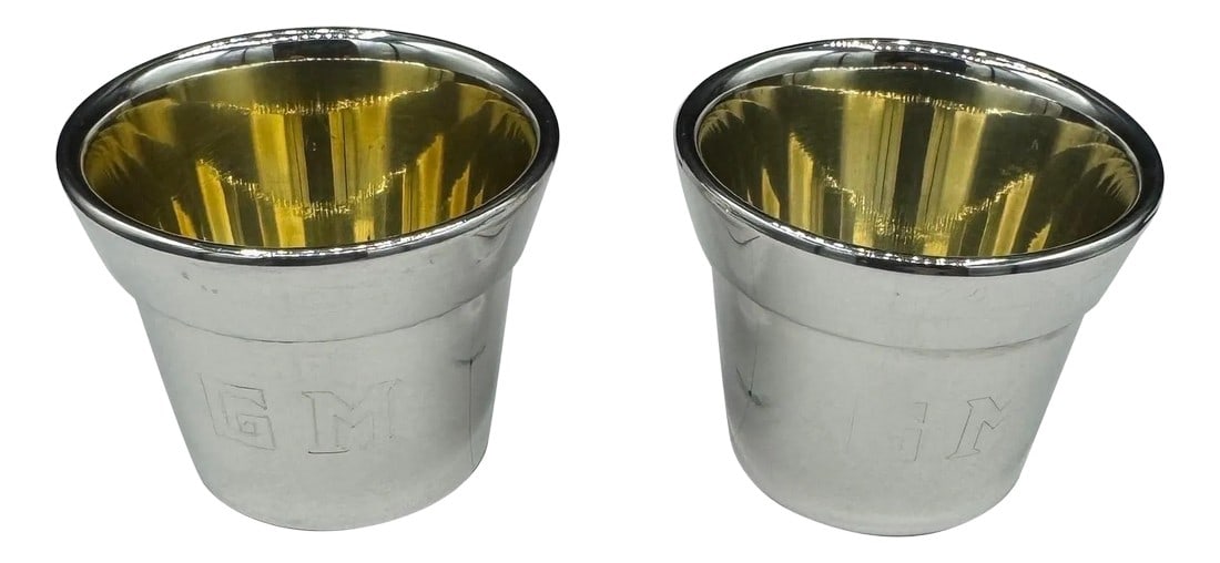 Flower Pot Cordial or Shot Cups - Set of 2 (1 of 12)