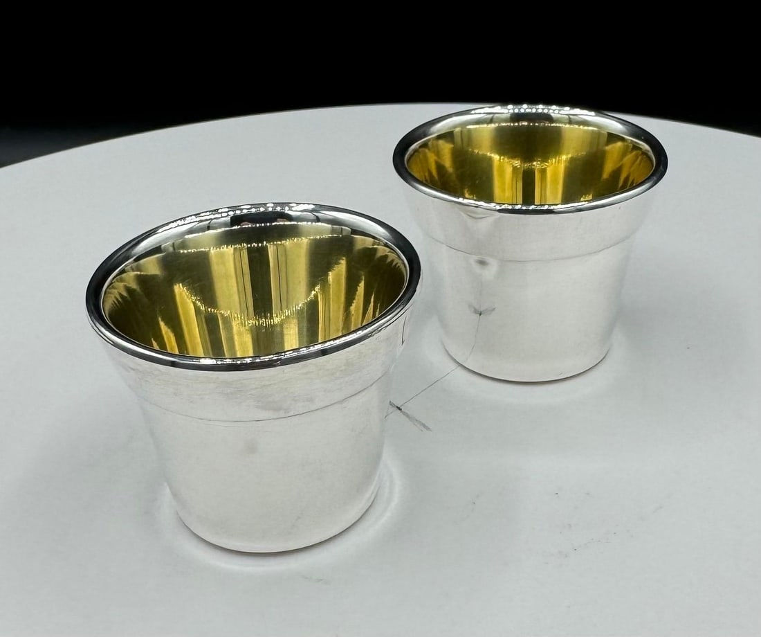 Flower Pot Cordial or Shot Cups - Set of 2 - 4