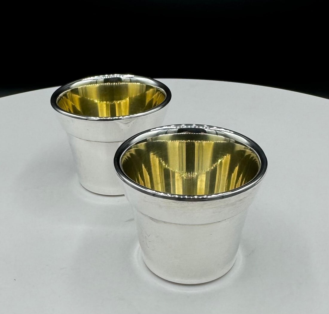 Flower Pot Cordial or Shot Cups - Set of 2 - 7
