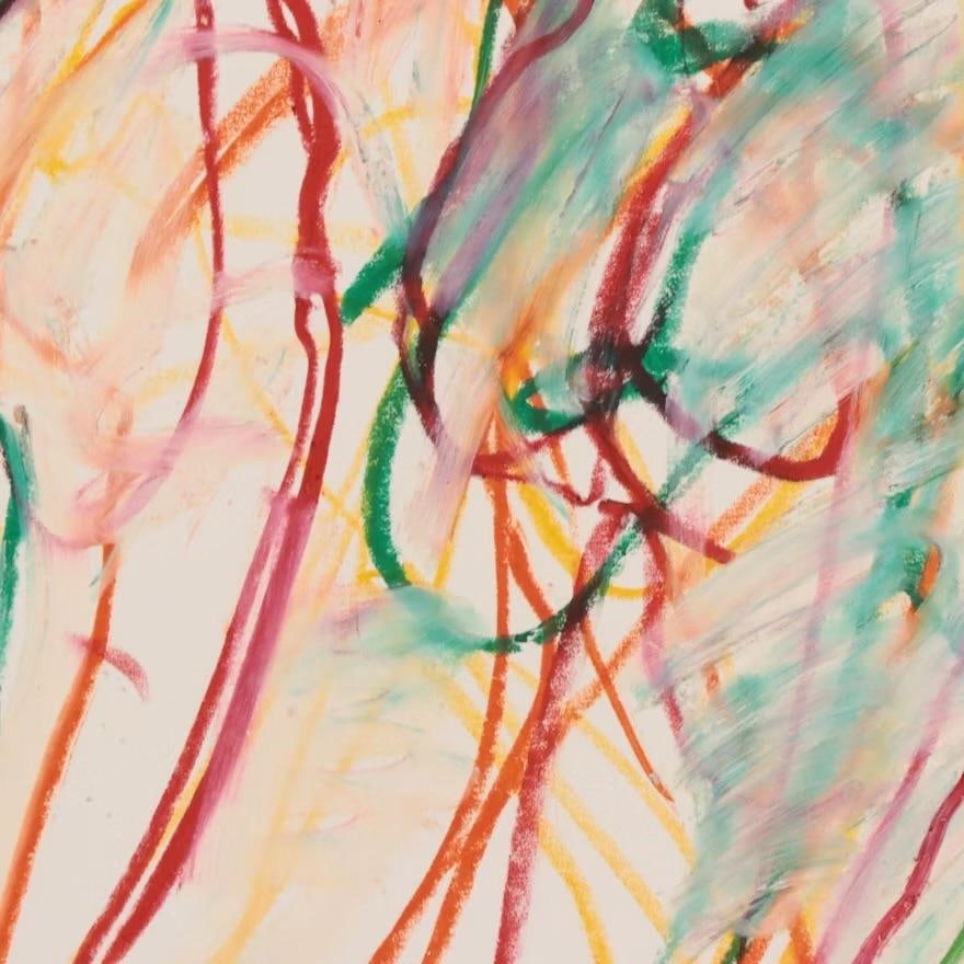 Jack Meanwell Abstract Mixed Media Figures Painting - 2