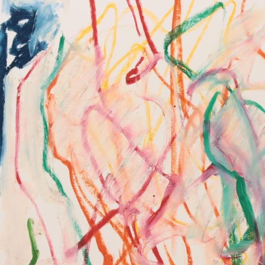 Jack Meanwell Abstract Mixed Media Figures Painting - 3