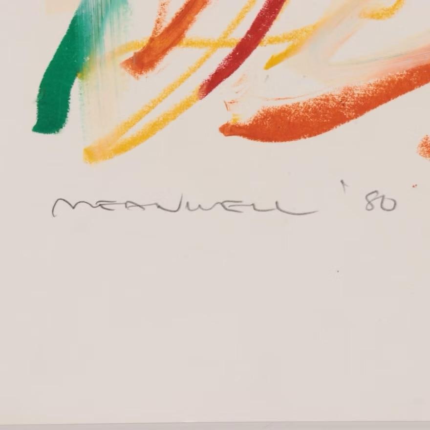 Jack Meanwell Abstract Mixed Media Figures Painting - 4