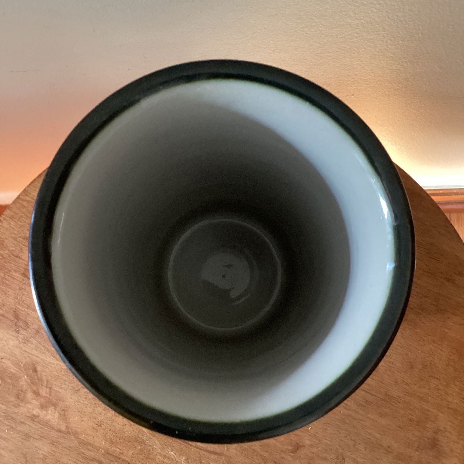 Vintage Kentucky Craft Pottery Art Louisville Stoneware Vase by D L Mahone - 3