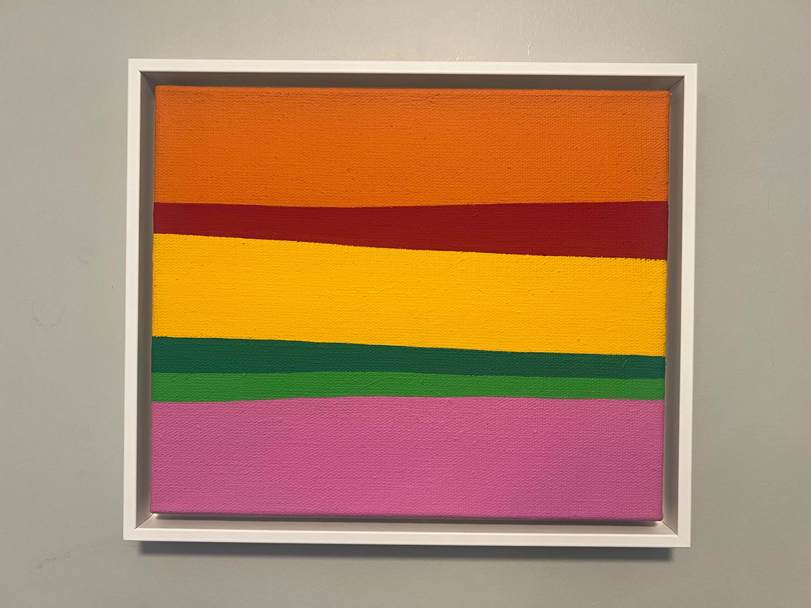 Willy MÃ¼ller-Brittinau (1938-2003), Modern Abstract Acrylic Painted on Stretched Canvas, Signed - 2